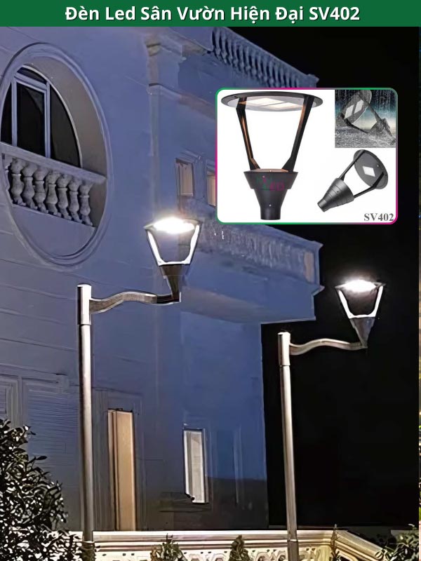 đèn led sân vườn