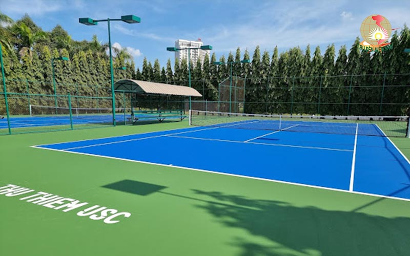 đèn led sân tennis