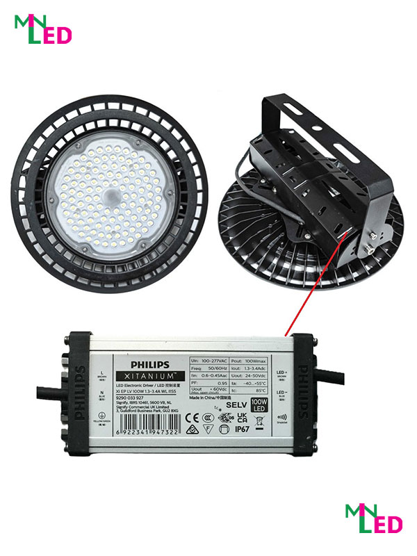 đèn pha led nhà xưởng