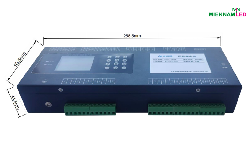 Thiết bị điều khiển tủ điện chiếu sáng thông minh