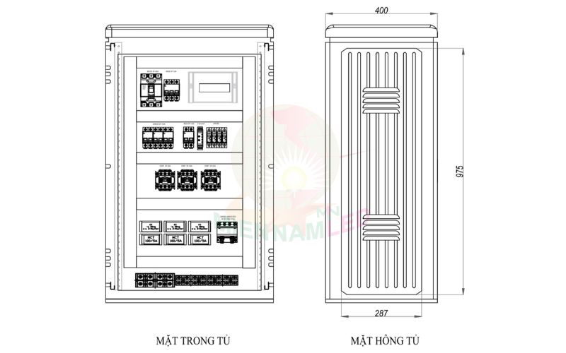 Tủ chiếu sáng thông minh