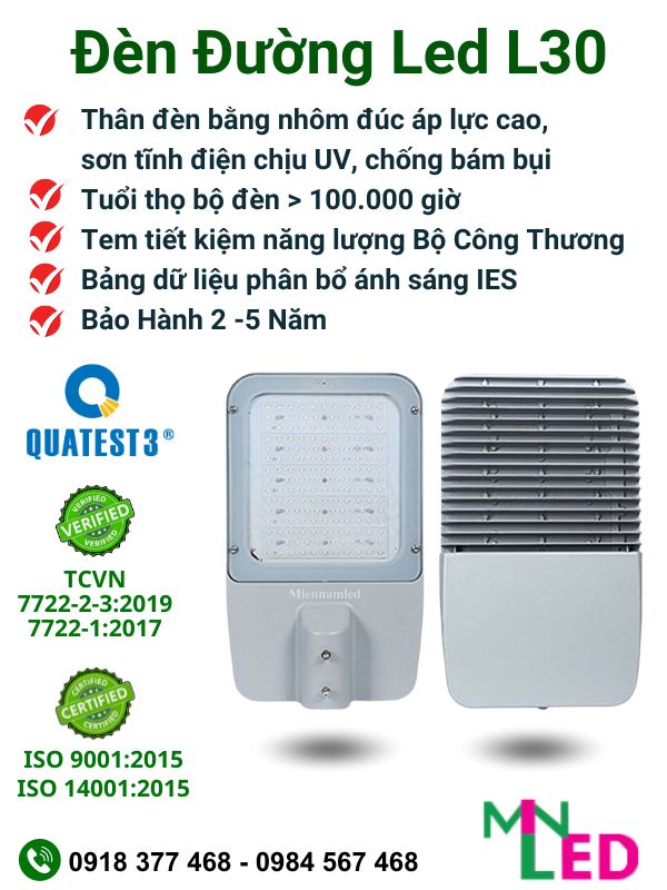 đèn led đường phố