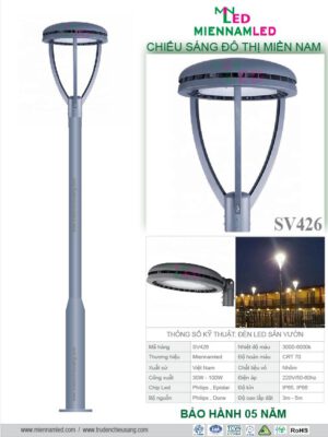 đèn led sân vườn