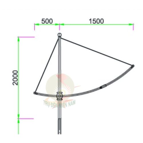 cần đèn D60